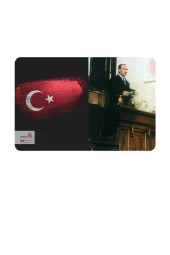Atatürk Renklendirilmiş Fotoğraflar Defter Seti 1 - Çizgisiz - 64 Sayfa - 10,5x14cm - 3