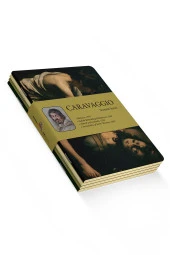Caravaggio 4'lü Defter Seti 2 - Scream Series - Çizgisiz - 48 Sayfa - 10,5x14cm - 1