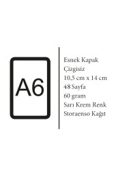 Hokusai 4'lü Defter Seti 5 - Ghosts Series I - Çizgisiz - 48 Sayfa - 10,5x14cm - 4