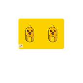 Cute Animals 4'lü Defter Seti - Panda, Köpek, Civciv, Fil - Düz Çizgili - 64 Sayfa - 14x21cm - 4