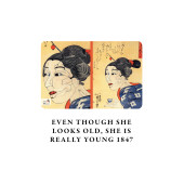 Kuniyoshi Utagawa 4'lü Defter Seti - Faces Series - Çizgisiz - 64 Sayfa - 14x21cm - 3
