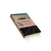 Hokusai 4'lü Defter Seti 3 Mount Fuji Series Iıı Çizgisiz 64 Sayfa 14x21cm - 1