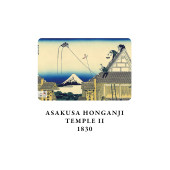 Hokusai 4'lü Defter Seti 3 Mount Fuji Series Iıı Çizgisiz 64 Sayfa 14x21cm - 3
