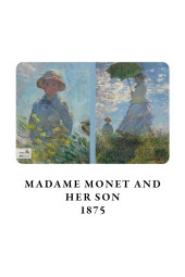 Claude Monet 4'lü Defter Seti - Impressionism Series - Çizgisiz - 64 Sayfa - 14x21cm 8683363711633, one size - 5