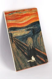 Vintage Serisi 9 - Edward Munch - The Scream, 1893 - Çizgisiz - 96 Sayfa - 14,8x21cm - 1