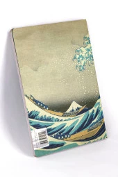 Vintage Serisi 3 - Hokusai - The Great Wave Off Kanagawa, 1829-32 - Çizgisiz - 96 Sayfa - 14,8x21cm - 8