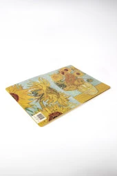 Vintage Serisi 5 - Van Gogh - Vase With Twelve Sunflowers, 1888 - Çizgisiz - 96 Sayfa - 14,8x21cm - 4