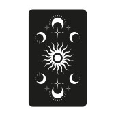 Black Tarot English Edition - 78 Cards and The Pictorial Key to the Tarot Classic Guide - 4