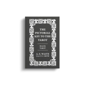 Black Tarot English Edition - 78 Cards and The Pictorial Key to the Tarot Classic Guide - 5