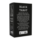 Black Tarot English Edition - 78 Cards and The Pictorial Key to the Tarot Classic Guide - 8