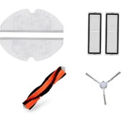srfn ticaret Xiaomi Vacuum Mop 2C (XMSTJQR2C) Aksesuar Seti: 2 Adet Fiber Mop Bezi - 2 Adet Hepa Filtre - 1 Adet Yan Fırça - 1 Adet Ana Fırça - 1