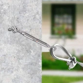 Çelik Kanca Yük Halat Gerdirme Galvenizli Paslanmaz M8 thumbnail 3