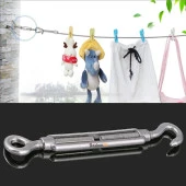 Çelik Kanca Yük Halat Gerdirme Galvenizli Paslanmaz M10 thumbnail 7