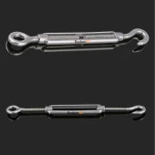 Çelik Kanca Yük Halat Gerdirme Galvenizli Paslanmaz M10 thumbnail 8