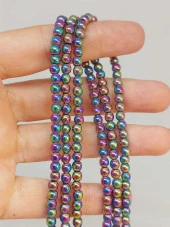 Hematit Taşı Dizi 4mm (48174) thumbnail 1