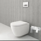 Eca Tiera Ankastre Taharet Shut-Off Bataryası El Duşlu Sıva Üstü Grubu 102167005-KE - 3