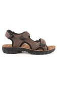 Muya Taurus 31322-004 Anatomik Taban Cırtlı Erkek Sandalet Kahve 40-45 - 3