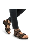 Muya Taurus 31322-004 Anatomik Taban Cırtlı Erkek Sandalet Kahve 40-45 - 1
