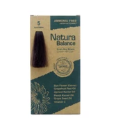 Natura Balance Saç Boyası 5 Açık Kahve - 1