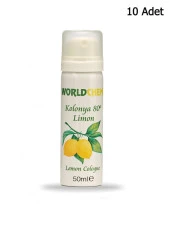 Limon Kolonyası AEROSOL 50 ml 10 Adet - 1