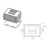 XH-W3005 DC 12V Dijital Nem Kontrol Cihazı 120W Güç Kuluçka Depo Oda Sera Havalandırma - 7