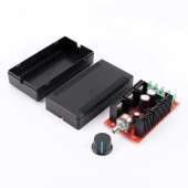 40A 50V DC Motor Sürücü Kutulu Hız Kontrol Devresi 0/100% Pot Kontrollü Pwm Ayarlanabilir Voltaj - 2