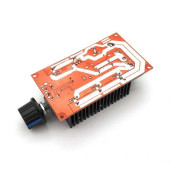 40A 50V DC Motor Sürücü Kutulu Hız Kontrol Devresi 0/100% Pot Kontrollü Pwm Ayarlanabilir Voltaj - 5