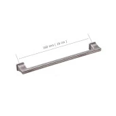 5 Adet Doğanlar Techno 160 mm Mobilya Kulp Antik Gümüş - 2