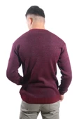 Erkek O Yaka Bordo Kazak 2253 - 2