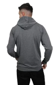 Erkek Power Füme Kapüşonlu Sweatshirt 2804 - 2