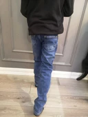 Erkek Çocuk Denim Buz Mavi Kot Pantolon 2024 - 2