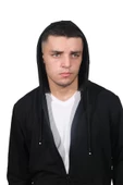 Erkek Basic Fermuarlı Kapüşonlu Siyah Sweatshirt 2 - 3