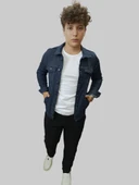 Erkek Lacivert Kot Ceket 1 thumbnail 4