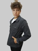 Erkek Gri Kot Ceket thumbnail 8