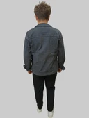 Erkek Gri Kot Ceket thumbnail 6