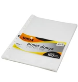 Umix Poşet Dosya A4 Ebat 100'lü Paket - 1