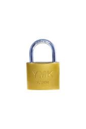 Ymk Eko Sarı Boyalı Kısa Kancalı Asma Kilit 63mm - 1