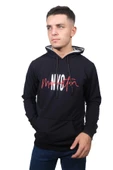 Erkek Lacivert Kapüşonlu Sweatshirt 226 - 1