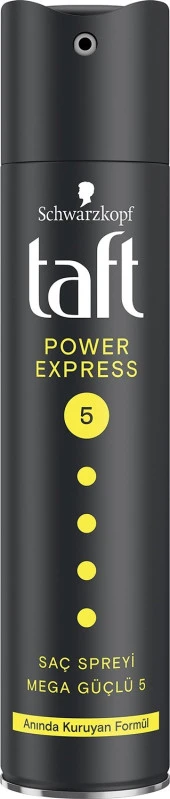 Taft Power Express Saç Spreyi 250 ml thumbnail 2