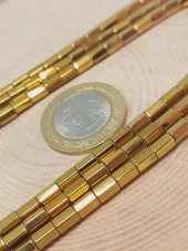 Hematit Taşı Dizi 3.5*6mm (48190) thumbnail 2