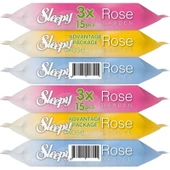 Sleepy Islak Havlu Cep Mendil 15 Yaprak (6 Lı Set) Rose/Garden (2PK*3) 90 Yaprak - 1