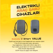 Weidmüller Elektrikli Araç Şarj İstasyonu VALUE 11kW 16A Soketli 2875220000 Enerji Ölçümü ile Kaç kW Elektrik Tükettiğinizi Görün - 5