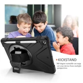 Apple iPad 7. Nesil 10.2 Kılıf Defender Askılı Zırhlı Tank Case A2197 A2198 A2200 - 10