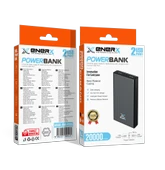 eNeRX Powerbank 20000 mAh 1.0 Amper  ENR-P20A Siyah - 3