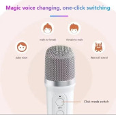 YS 110 RGB LED Işıklı Karaoke Mikrofonlu Taşınabilir Kablosuz Hoparlör - 5