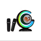 YS 110 RGB LED Işıklı Karaoke Mikrofonlu Taşınabilir Kablosuz Hoparlör - 7