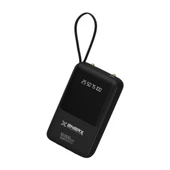 eNeRX Powerbank 10000 mAh 2.0 Amper Dahili Kablolu ENR-P10DC Beyaz - 9