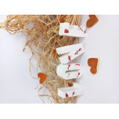 LOVE Yazısı Renkli Taşlı Dekoratif Obje thumbnail 2