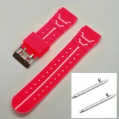 SMART KİDS AKILLI SAAT KORDONU UYUMLU SİLİKON PEMBE RENK - 20 MM thumbnail 1