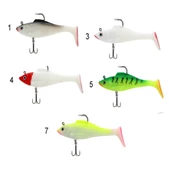 Captain 3567 Cracker Soft 10cm 18gr Levrek Turna Silikonu 3'lü Set Suni Yem Balık thumbnail 1